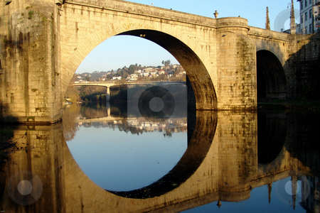 To use this stock image in your creative project, please select the size you need over to the right and click the "Add to Cart" button.
Your downloaded image will come with the Cutcaster watermark removed so don’t worry about the watermark you see on this page. Brigde stock photo, Old bridge detail by Rui Vale de Sousa