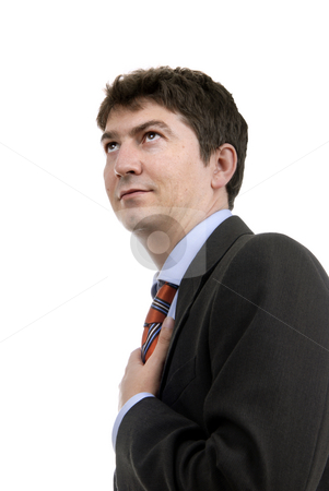 To use this stock image in your creative project, please select the size you need over to the right and click the "Add to Cart" button.
Your downloaded image will come with the Cutcaster watermark removed so don’t worry about the watermark you see on this page. Future stock photo, Young business man portrait in white background by Rui Vale de Sousa