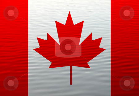 To use this stock image in your creative project, please select the size you need over to the right and click the "Add to Cart" button.
Your downloaded image will come with the Cutcaster watermark removed so don’t worry about the watermark you see on this page. Flag stock photo, Canada flag in the water illustration, computer generated by Rui Vale de Sousa