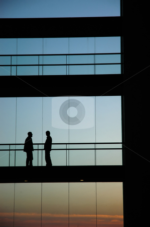 To use this stock image in your creative project, please select the size you need over to the right and click the "Add to Cart" button.
Your downloaded image will come with the Cutcaster watermark removed so don’t worry about the watermark you see on this page. Meeting stock photo, People inside the building silhouette by Rui Vale de Sousa