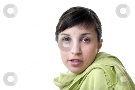To use this stock image in your creative project, please select the size you need over to the right and click the "Add to Cart" button.
Your downloaded image will come with the Cutcaster watermark removed so don’t worry about the watermark you see on this page. Woman stock photo, Portrait of beautiful young sexy woman on white background by Rui Vale de Sousa