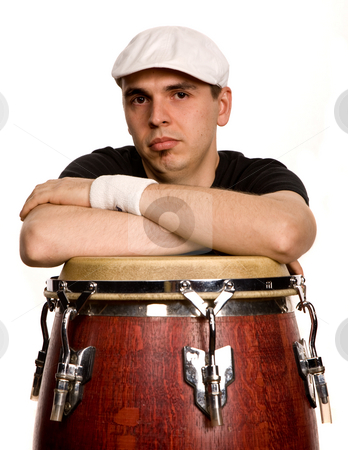 To use this stock image in your creative project, please select the size you need over to the right and click the "Add to Cart" button.
Your downloaded image will come with the Cutcaster watermark removed so don’t worry about the watermark you see on this page. Drummer stock photo, Studio picture of a young drummer man by Rui Vale de Sousa
