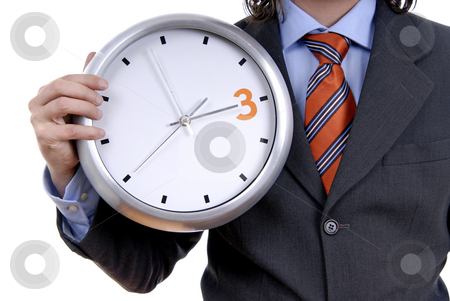 To use this stock image in your creative project, please select the size you need over to the right and click the "Add to Cart" button.
Your downloaded image will come with the Cutcaster watermark removed so don’t worry about the watermark you see on this page. Clock stock photo, Business man wearing suit holding clock detail by Rui Vale de Sousa
