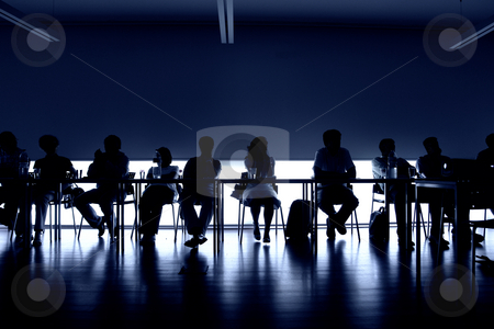 To use this stock image in your creative project, please select the size you need over to the right and click the "Add to Cart" button.
Your downloaded image will come with the Cutcaster watermark removed so don’t worry about the watermark you see on this page. Unity stock photo, Group of people at a meeting, interior picture by Rui Vale de Sousa