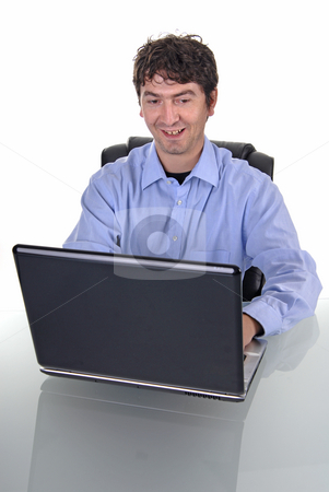To use this stock image in your creative project, please select the size you need over to the right and click the "Add to Cart" button.
Your downloaded image will come with the Cutcaster watermark removed so don’t worry about the watermark you see on this page. Working stock photo, Young man working with laptop. studio picture by Rui Vale de Sousa