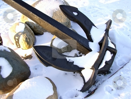 To use this stock image in your creative project, please select the size you need over to the right and click the "Add to Cart" button.
Your downloaded image will come with the Cutcaster watermark removed so don’t worry about the watermark you see on this page. Winter anchor stock photo, Winter iron anchor with the stones and snow by Sergej Razvodovskij