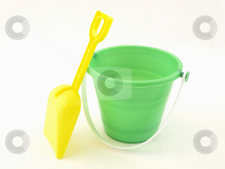 To use this stock image in your creative project, please select the size you need over to the right and click the "Add to Cart" button.
Your downloaded image will come with the Cutcaster watermark removed so don’t worry about the watermark you see on this page. Green Pail with Yellow Shovel stock photo, A green plastic bucket and yellow shovel isolated on a white background by Robert Gebbie