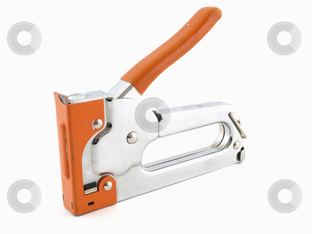 To use this stock image in your creative project, please select the size you need over to the right and click the "Add to Cart" button.
Your downloaded image will come with the Cutcaster watermark removed so don’t worry about the watermark you see on this page. Heavy Duty Stapler stock photo, A heavy duty stapler for industrial use over a white background. by Robert Gebbie