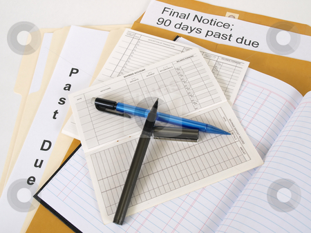 To use this stock image in your creative project, please select the size you need over to the right and click the "Add to Cart" button.
Your downloaded image will come with the Cutcaster watermark removed so don’t worry about the watermark you see on this page. Debt stock photo, Past due notices and final notices, the debt never ends. Over white. by Robert Gebbie