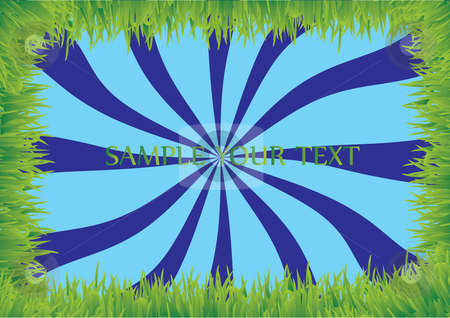 To use this stock image in your creative project, please select the size you need over to the right and click the "Add to Cart" button.
Your downloaded image will come with the Cutcaster watermark removed so don’t worry about the watermark you see on this page. Grass frame with sky stock vector clipart, Grass frame with blue sky by Veronika Pilatova