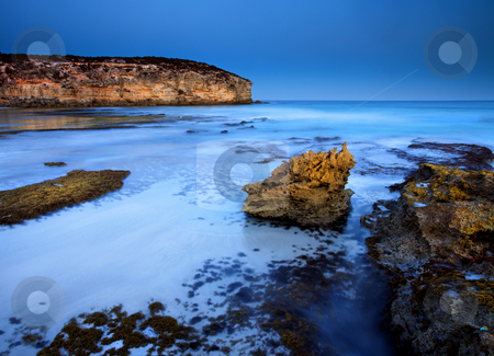 To use this stock image in your creative project, please select the size you need over to the right and click the "Add to Cart" button.
Your downloaded image will come with the Cutcaster watermark removed so don’t worry about the watermark you see on this page. Moonlight Glow stock photo, A bit of full glow on the cliffs at Pennington Bay, South Australia by Mike Dawson