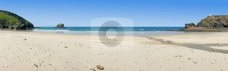 To use this stock image in your creative project, please select the size you need over to the right and click the "Add to Cart" button.
Your downloaded image will come with the Cutcaster watermark removed so don’t worry about the watermark you see on this page. Panoramic view of Portreath beach in Cornwall, UK. stock photo, Panoramic view of Portreath beach in Cornwall, UK. by Stephen Rees