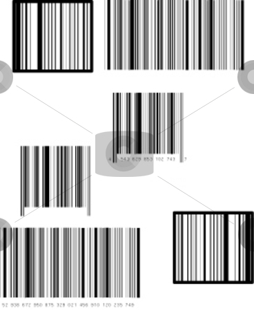 To use this stock image in your creative project, please select the size you need over to the right and click the "Add to Cart" button.
Your downloaded image will come with the Cutcaster watermark removed so don’t worry about the watermark you see on this page. Set of barcode stock vector clipart, This is a set of six barcode. by Veronika Pilatova