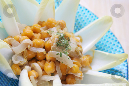 To use this stock image in your creative project, please select the size you need over to the right and click the "Add to Cart" button.
Your downloaded image will come with the Cutcaster watermark removed so don’t worry about the watermark you see on this page. Salad of chick peas stock photo, Salad of chick peas by Yvonne Bogdanski