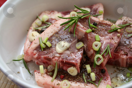 To use this stock image in your creative project, please select the size you need over to the right and click the "Add to Cart" button.
Your downloaded image will come with the Cutcaster watermark removed so don’t worry about the watermark you see on this page. Fresh meat stock photo, Fresh meat of a lamb by Yvonne Bogdanski