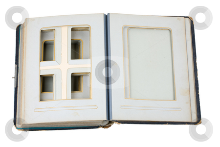 To use this stock image in your creative project, please select the size you need over to the right and click the "Add to Cart" button.
Your downloaded image will come with the Cutcaster watermark removed so don’t worry about the watermark you see on this page. Old photoalbum stock photo, Old photoalbum with blank pages by Mikhail Egorov