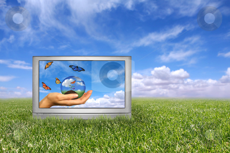 To use this stock image in your creative project, please select the size you need over to the right and click the "Add to Cart" button.
Your downloaded image will come with the Cutcaster watermark removed so don’t worry about the watermark you see on this page. Beautiful Field of Green Grass and Blue Cloudy Sky Earth Concept stock photo, Beautiful Field of Green Grass and Blue Cloudy Sky Earth Concept. Front of Grass is in Focus With Intentional Extreme Depth of Field by Katrina Brown