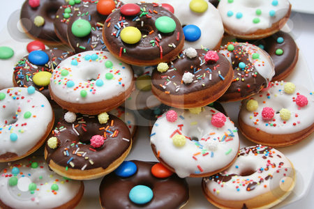 To use this stock image in your creative project, please select the size you need over to the right and click the "Add to Cart" button.
Your downloaded image will come with the Cutcaster watermark removed so don’t worry about the watermark you see on this page. Donuts stock photo, Donuts by Yvonne Bogdanski