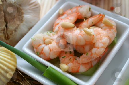 To use this stock image in your creative project, please select the size you need over to the right and click the "Add to Cart" button.
Your downloaded image will come with the Cutcaster watermark removed so don’t worry about the watermark you see on this page. Prawns stock photo, Prawns by Yvonne Bogdanski