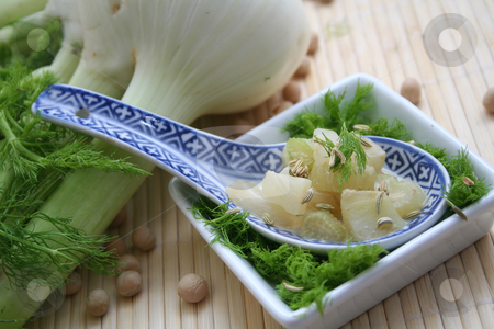 To use this stock image in your creative project, please select the size you need over to the right and click the "Add to Cart" button.
Your downloaded image will come with the Cutcaster watermark removed so don’t worry about the watermark you see on this page. Fresh stew stock photo, Fresh stew of fennel by Yvonne Bogdanski