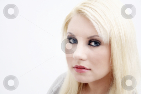 To use this stock image in your creative project, please select the size you need over to the right and click the "Add to Cart" button.
Your downloaded image will come with the Cutcaster watermark removed so don’t worry about the watermark you see on this page. Young woman stock photo, by Yvonne Bogdanski
