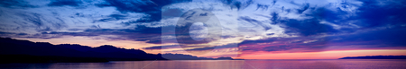 To use this stock image in your creative project, please select the size you need over to the right and click the "Add to Cart" button.
Your downloaded image will come with the Cutcaster watermark removed so don’t worry about the watermark you see on this page. Strait of Juan de Fuca Sunset stock photo, A beautiful sunset over the Strait of Juan de Fuca in Sequim. Panoramic photo. by Travis Manley