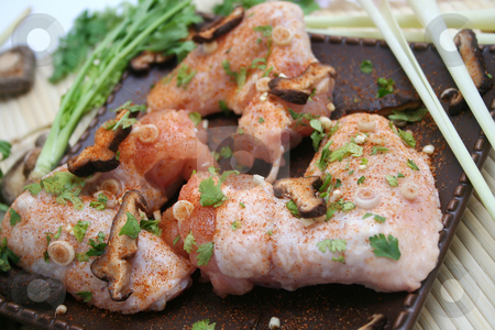 To use this stock image in your creative project, please select the size you need over to the right and click the "Add to Cart" button.
Your downloaded image will come with the Cutcaster watermark removed so don’t worry about the watermark you see on this page. Fresh chicken stock photo, by Yvonne Bogdanski