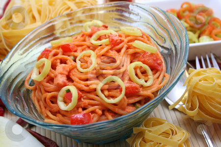 To use this stock image in your creative project, please select the size you need over to the right and click the "Add to Cart" button.
Your downloaded image will come with the Cutcaster watermark removed so don’t worry about the watermark you see on this page. Fresh pasta stock photo, by Yvonne Bogdanski