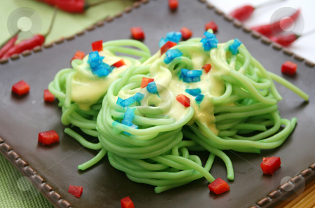 To use this stock image in your creative project, please select the size you need over to the right and click the "Add to Cart" button.
Your downloaded image will come with the Cutcaster watermark removed so don’t worry about the watermark you see on this page. Colourful noodles stock photo, by Yvonne Bogdanski