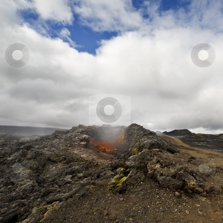 To use this stock image in your creative project, please select the size you need over to the right and click the "Add to Cart" button.
Your downloaded image will come with the Cutcaster watermark removed so don’t worry about the watermark you see on this page. Krafla Fissure vent stock photo, The hot, scorched earth of the Krafla volcanic system, with its extensive lava fields, fissures and explosion craters by Corepics VOF