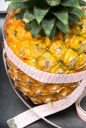 To use this stock image in your creative project, please select the size you need over to the right and click the "Add to Cart" button.
Your downloaded image will come with the Cutcaster watermark removed so don’t worry about the watermark you see on this page. Pineapple stock photo, Ripe vivid pineapple on a black plate with tape meter by Francesco Perre