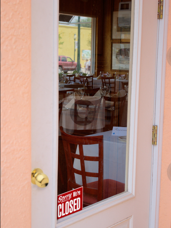 To use this stock image in your creative project, please select the size you need over to the right and click the "Add to Cart" button.
Your downloaded image will come with the Cutcaster watermark removed so don’t worry about the watermark you see on this page. Dining room waiting for customers stock photo, Closed dining room waiting for customers by Steve Carroll