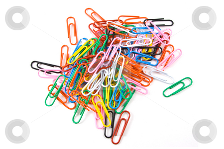 To use this stock image in your creative project, please select the size you need over to the right and click the "Add to Cart" button.
Your downloaded image will come with the Cutcaster watermark removed so don’t worry about the watermark you see on this page. Multicolored paperclips on white background stock photo, Multicolored paperclips on white background by Steve Carroll