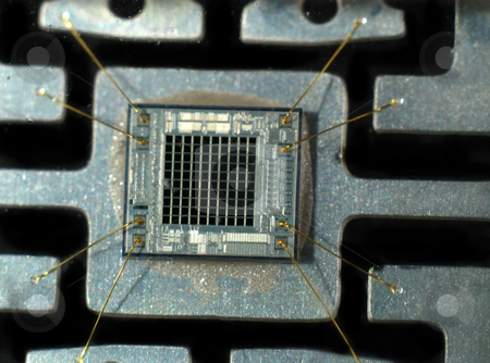 To use this stock image in your creative project, please select the size you need over to the right and click the "Add to Cart" button.
Your downloaded image will come with the Cutcaster watermark removed so don’t worry about the watermark you see on this page. Computer chips stock photo, Stock pictures of computer and electronic chips by Albert Lozano