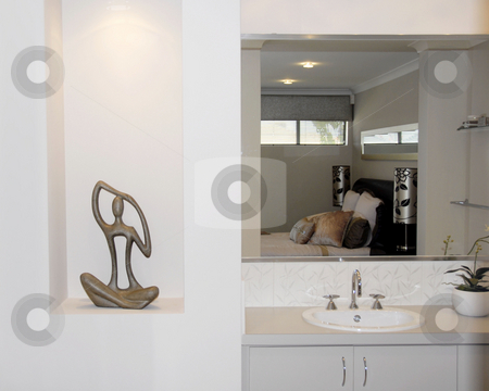 To use this stock image in your creative project, please select the size you need over to the right and click the "Add to Cart" button.
Your downloaded image will come with the Cutcaster watermark removed so don’t worry about the watermark you see on this page. Bathroom stock photo, Bathroom - En Suit Interior by Laura Smith