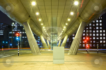 To use this stock image in your creative project, please select the size you need over to the right and click the "Add to Cart" button.
Your downloaded image will come with the Cutcaster watermark removed so don’t worry about the watermark you see on this page. Futuristic business district stock photo, The futuristic looking business district in the Hague, the Netherlands at night by Corepics VOF