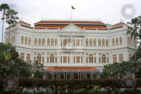 To use this stock image in your creative project, please select the size you need over to the right and click the "Add to Cart" button.
Your downloaded image will come with the Cutcaster watermark removed so don’t worry about the watermark you see on this page. Raffles Hotel Singapore stock photo, Raffles Hotel in Singapore;
photographed in October 2008 by Manuela Schueler