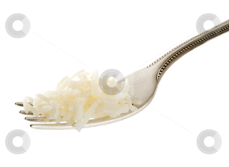 To use this stock image in your creative project, please select the size you need over to the right and click the "Add to Cart" button.
Your downloaded image will come with the Cutcaster watermark removed so don’t worry about the watermark you see on this page. Rice on fork stock photo, Basmati rice on fork isolated on white by Noam Armonn