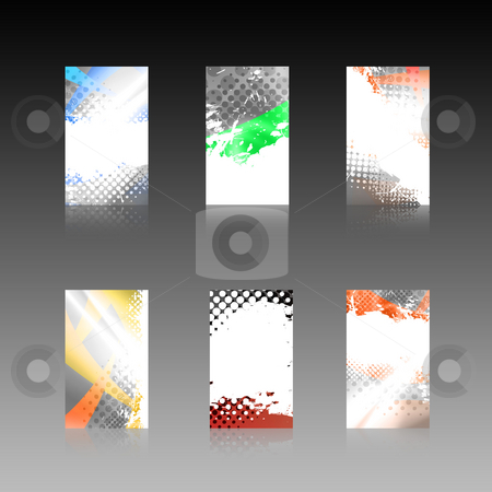 To use this stock image in your creative project, please select the size you need over to the right and click the "Add to Cart" button.
Your downloaded image will come with the Cutcaster watermark removed so don’t worry about the watermark you see on this page. Abstract Business Cards Collection stock photo, An assortment of 6 modern business card templates that are print ready and fully customizable. Just add your text and logo. These include .25 inch bleed and trim to the standard 3.5 x 2 size. by Todd Arena