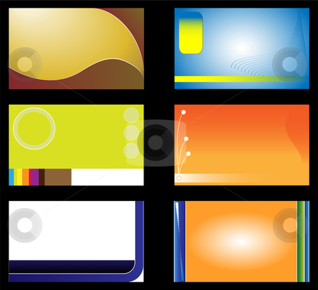 To use this stock image in your creative project, please select the size you need over to the right and click the "Add to Cart" button.
Your downloaded image will come with the Cutcaster watermark removed so don’t worry about the watermark you see on this page. Set of 6 business card stock vector clipart, 6 business card for you to edit and use as you want by Augusto Cabral Graphiste Rennes