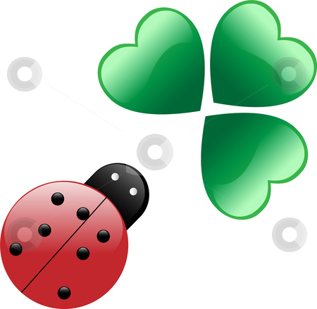 To use this stock image in your creative project, please select the size you need over to the right and click the "Add to Cart" button.
Your downloaded image will come with the Cutcaster watermark removed so don’t worry about the watermark you see on this page. Ladybug and hearts stock vector clipart, Lady bug and three heart shaped leaves by Augusto Cabral Graphiste Rennes