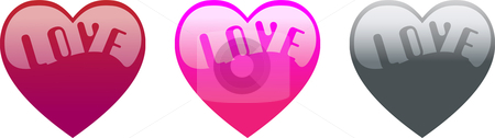 To use this stock image in your creative project, please select the size you need over to the right and click the "Add to Cart" button.
Your downloaded image will come with the Cutcaster watermark removed so don’t worry about the watermark you see on this page. Heart and Love Word stock vector clipart, Heart shapes with shadow and the word love written inside. Totally editable vector EPS8 by Augusto Cabral Graphiste Rennes