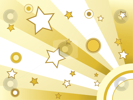 To use this stock image in your creative project, please select the size you need over to the right and click the "Add to Cart" button.
Your downloaded image will come with the Cutcaster watermark removed so don’t worry about the watermark you see on this page. Stars and circles background stock vector clipart, Stars and circles golden retro background by Augusto Cabral Graphiste Rennes