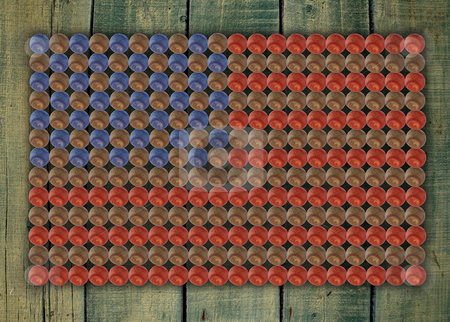 To use this stock image in your creative project, please select the size you need over to the right and click the "Add to Cart" button.
Your downloaded image will come with the Cutcaster watermark removed so don’t worry about the watermark you see on this page. Baseball flag stock photo, American baseball flag on a country green stained wood wall by Stacy Barnett