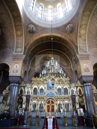 To use this stock image in your creative project, please select the size you need over to the right and click the "Add to Cart" button.
Your downloaded image will come with the Cutcaster watermark removed so don’t worry about the watermark you see on this page. Uspensky Cathedral Helsinki stock photo, Uspensky Cathedral in Helsinki/Finland by Lars Kastilan