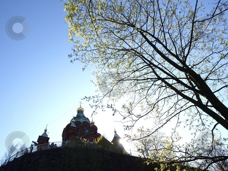 To use this stock image in your creative project, please select the size you need over to the right and click the "Add to Cart" button.
Your downloaded image will come with the Cutcaster watermark removed so don’t worry about the watermark you see on this page. Uspensky Cathedral Helsinki stock photo, Uspensky Cathedral in Helsinki/Finland by Lars Kastilan
