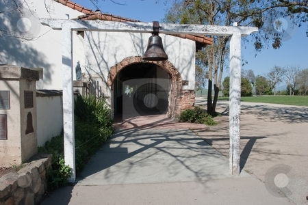 To use this stock image in your creative project, please select the size you need over to the right and click the "Add to Cart" button.
Your downloaded image will come with the Cutcaster watermark removed so don’t worry about the watermark you see on this page. Mission San Juan Bautista stock photo, Mission San Juan Bautista was founded on June 24, 1797 in what is now the San Juan Bautista Historic District of San Juan Bautista, California. Barracks for the soldiers, a nunnery, the Jose Castro House, and other buildings were constructed around a large grassy plaza in front of the church and can be seen today in their original form. by Mariusz Jurgielewicz