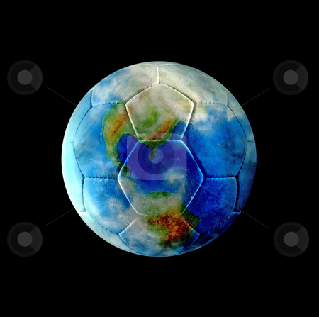 To use this stock image in your creative project, please select the size you need over to the right and click the "Add to Cart" button.
Your downloaded image will come with the Cutcaster watermark removed so don’t worry about the watermark you see on this page. Earth of Leather Football stock photo, The World of Football by Reinhart Eo