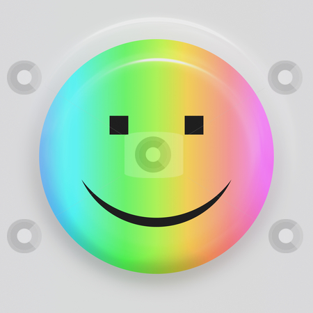To use this stock image in your creative project, please select the size you need over to the right and click the "Add to Cart" button.
Your downloaded image will come with the Cutcaster watermark removed so don’t worry about the watermark you see on this page. Rainbow smiley stock photo, Multicolored smiling face symbol on white background by Wino Evertz