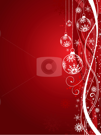 To use this stock image in your creative project, please select the size you need over to the right and click the "Add to Cart" button.
Your downloaded image will come with the Cutcaster watermark removed so don’t worry about the watermark you see on this page. Christmas decorations stock vector clipart, Christmas decorations on decorative background by Kirsty Pargeter